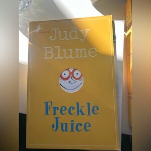 Judy Blume Freckle Juice Book